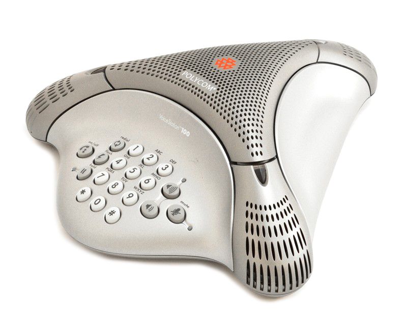 Polycom VoiceStation 100 Conference Phone - Grade A Refurbished - Polycom refurbished available on PCLiquidations