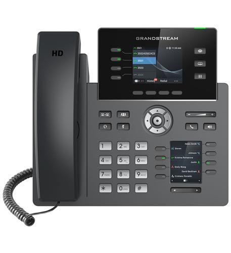 Grandstream GRP2614 IP Gigabit Dual Color Display Phone Refurbished - Grandstream refurbished available on PCLiquidations