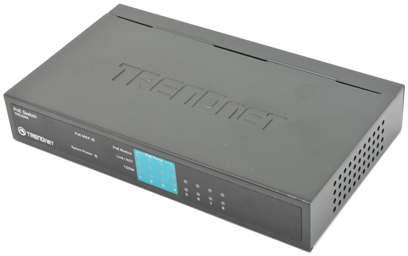 TRENDnet TPE-S44 8-Port 10/100 PoE Switch Refurbished -  refurbished available on PCLiquidations
