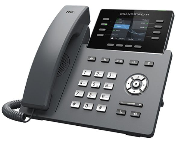Grandstream GRP2624 8-Line Gigabit IP Color Display Speakerphone Refurbished - Grandstream refurbished available on PCLiquidations