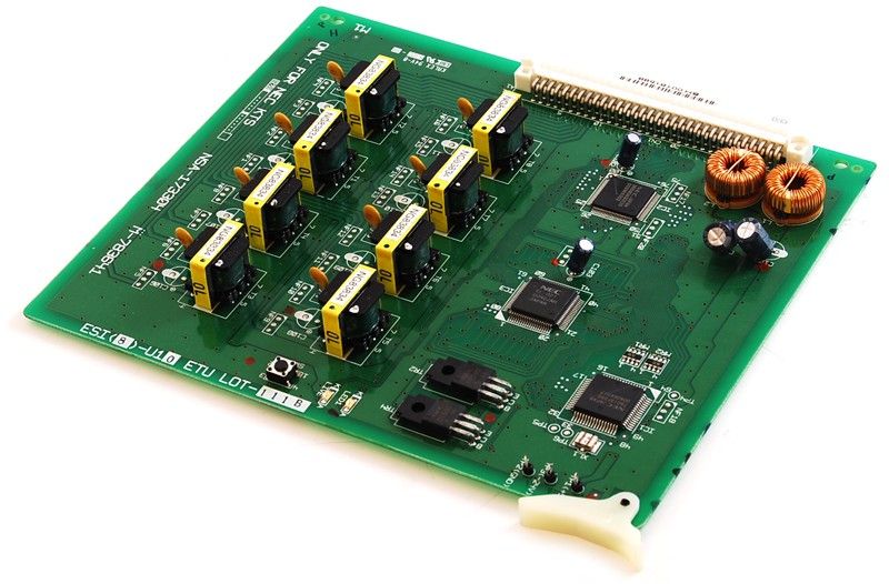 NEC Electra Elite 48/192 ESI(8)-U10 ETU Digital Station Interface Card (750210) Refurbished - NEC (Nippon Electric Company) refurbished available on PCLiquidations