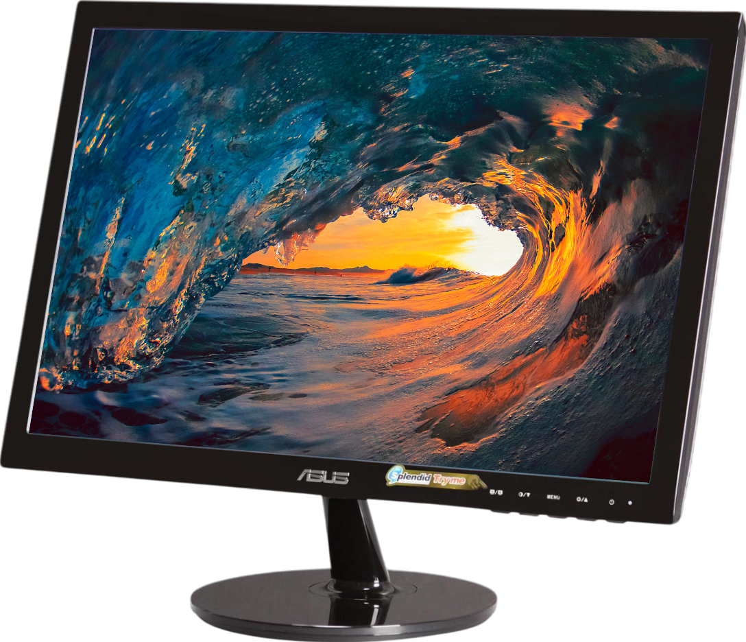 ASUS VS Series VS198D-P 19"" Widescreen LED Monitor - Grade B Refurbished - Asus refurbished available on PCLiquidations