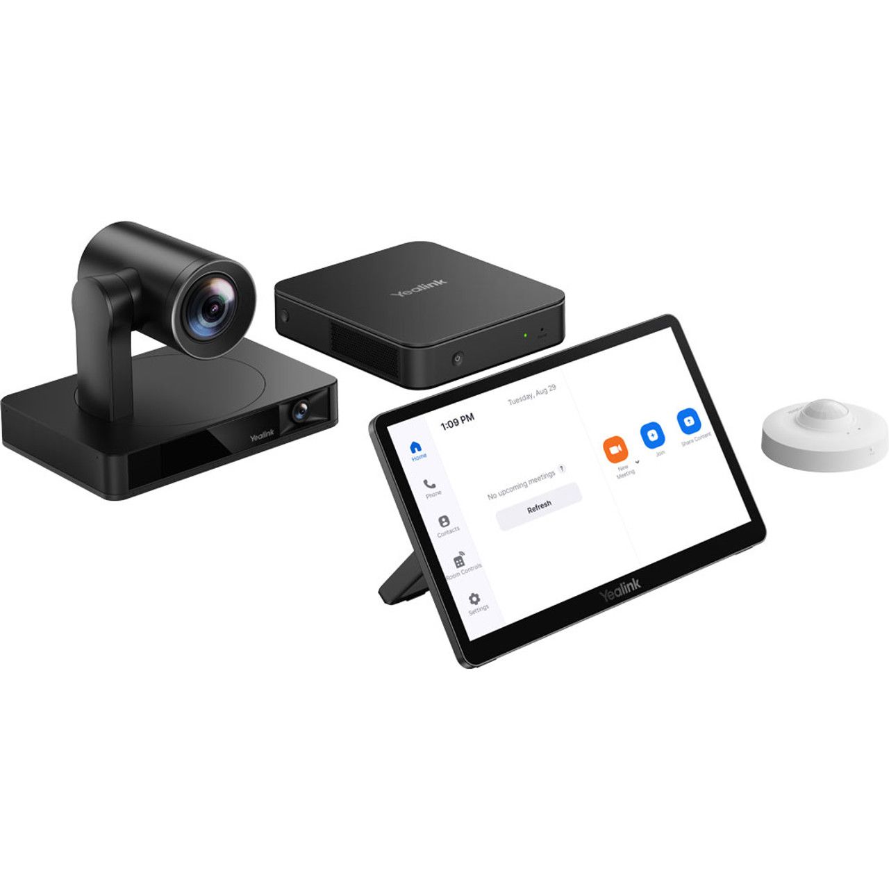 Yealink ZVC860 Zoom Rooms System w/UVC86 PTZ Camera and Touch Panel Refurbished - Yealink refurbished available on PCLiquidations