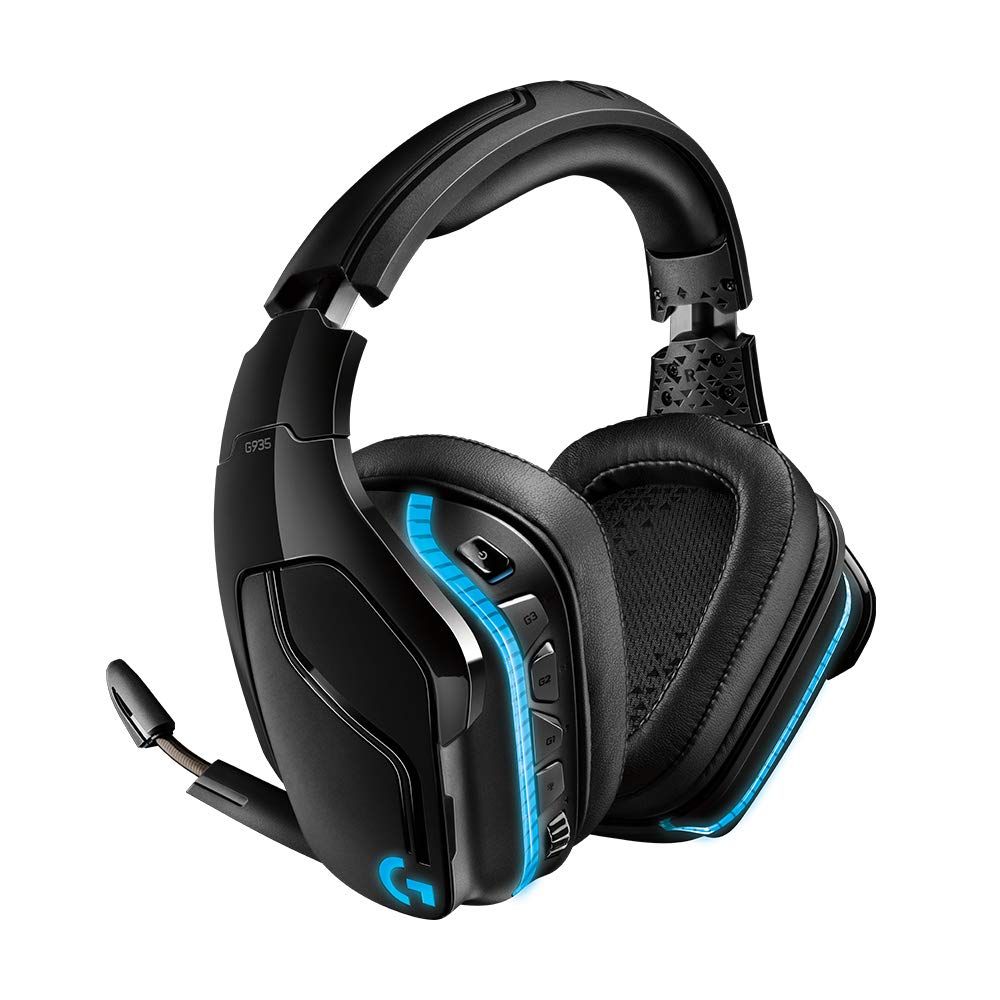 Logitech G935 Wireless LIGHTSYNC 7.1 Surround  Gaming Headset Refurbished - Logitech refurbished available on PCLiquidations