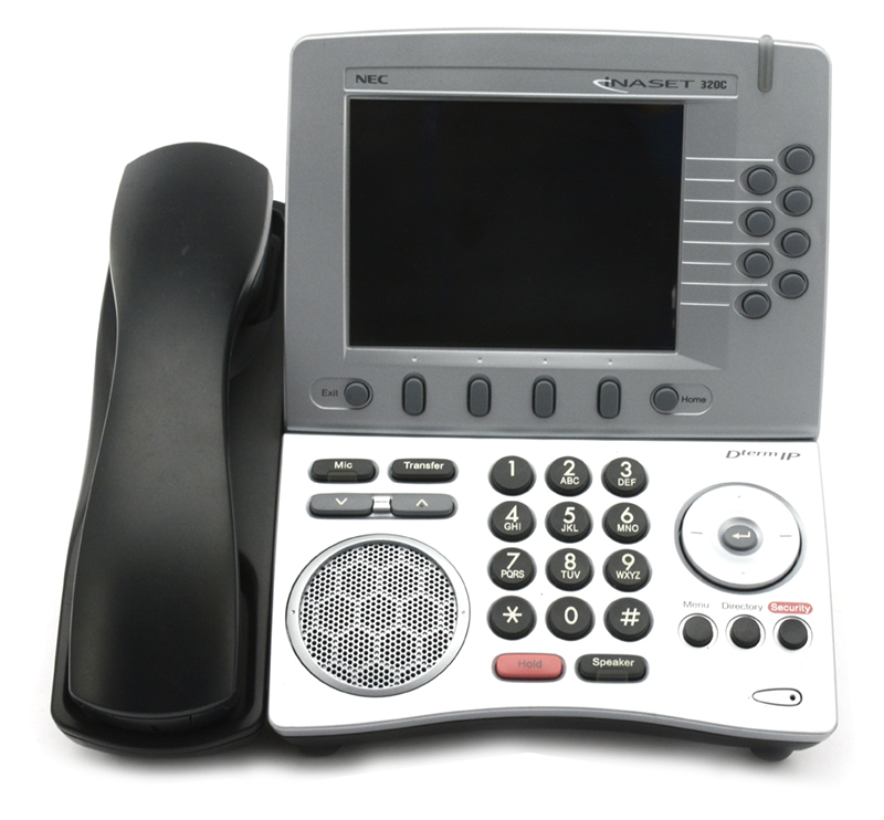 NEC Dterm IP ITR-320C-1 Color Display Phone (780014) Refurbished - NEC (Nippon Electric Company) refurbished available on PCLiquidations