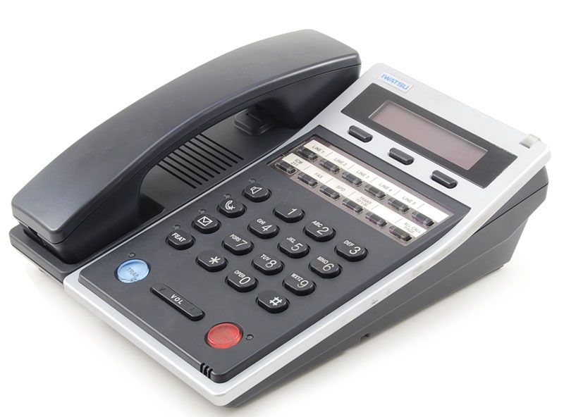 Iwatsu Omega-Phone ADIX NR-A-12IPKTD 12-Button Standard IP Phone (104303) Refurbished -  refurbished available on PCLiquidations
