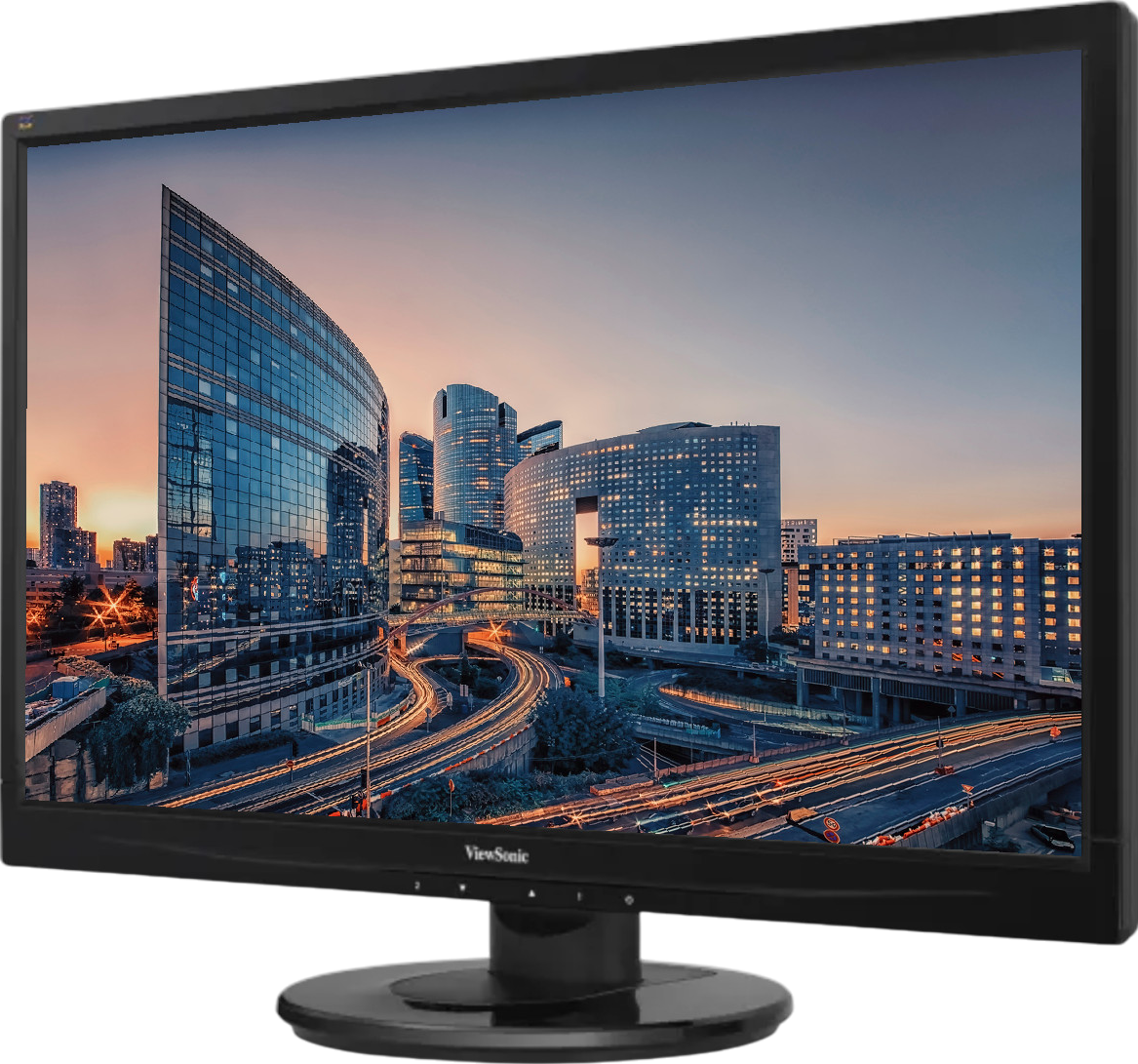Viewsonic VA2246MH-LED 22"" Widescreen LED LCD Monitor - Grade B Refurbished - ViewSonic refurbished available on PCLiquidations