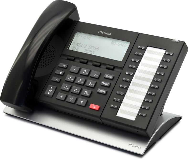 Toshiba Strata IP5132-SD 20-Button Backlit Display Gigabit IP Speakerphone - Grade B Refurbished - Toshiba refurbished available on PCLiquidations