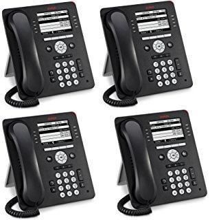 Avaya 9508 Black Digital Display Speakerphone - 4 Pack - Grade A Refurbished - Avaya refurbished available on PCLiquidations