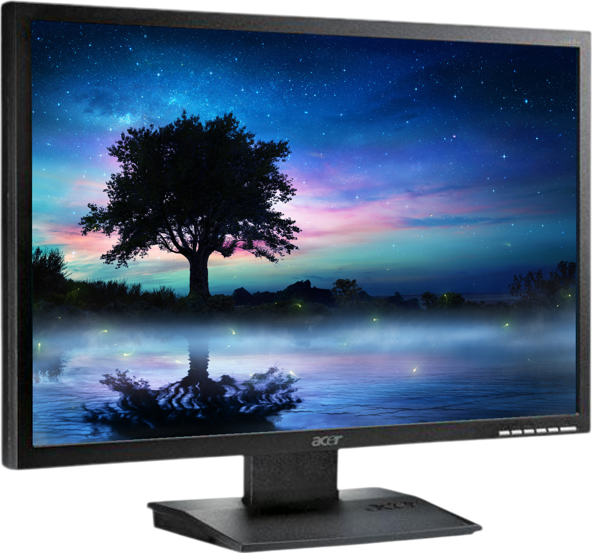Acer V223w 22"" Widescreen Black LCD Monitor - Grade C Refurbished - Acer refurbished available on PCLiquidations