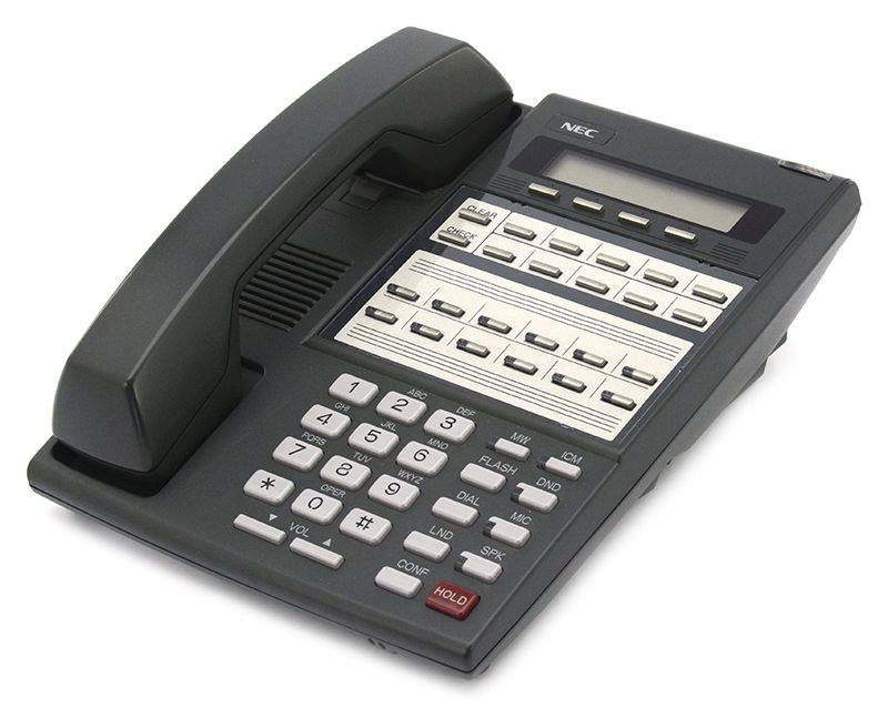NEC 80573 DS1000/2000 22-Button Display Speakerphone  (DX7NA-12TXH) - Grade A Refurbished - NEC (Nippon Electric Company) refurbished available on PCLiquidations