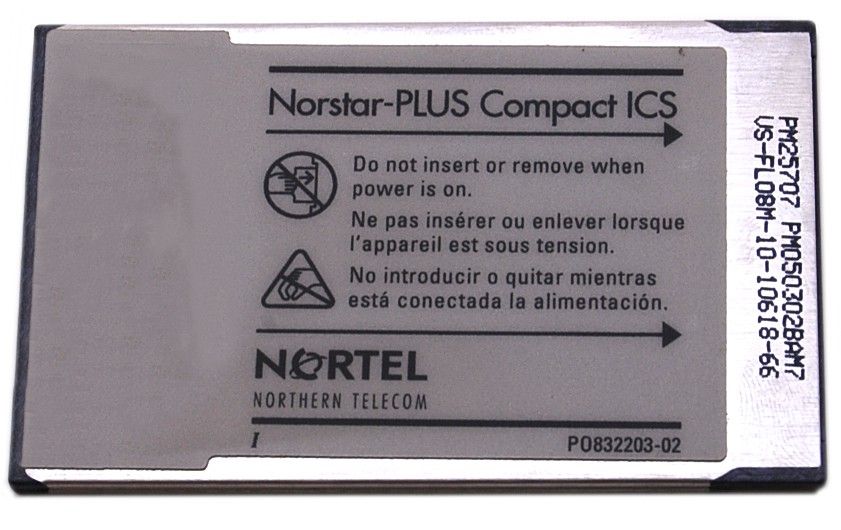 Buy Nortel Norstar Compact ICS CICS 7.1 SIP FC Software (NT7B66EF) Refurbished - $61.95 Nortel Norstar Compact ICS CICS 7.1 SIP FC Software (NT7B66EF) Refurbished - refurbished available on PCLiquidations
