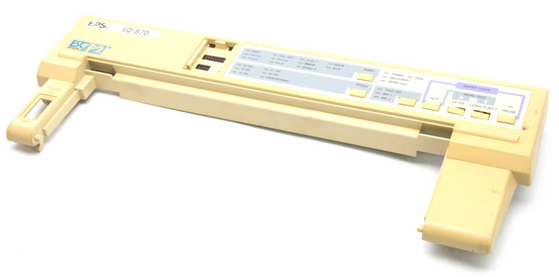 Epson LQ-870 Control Panel Refurbished - Epson refurbished available on PCLiquidations