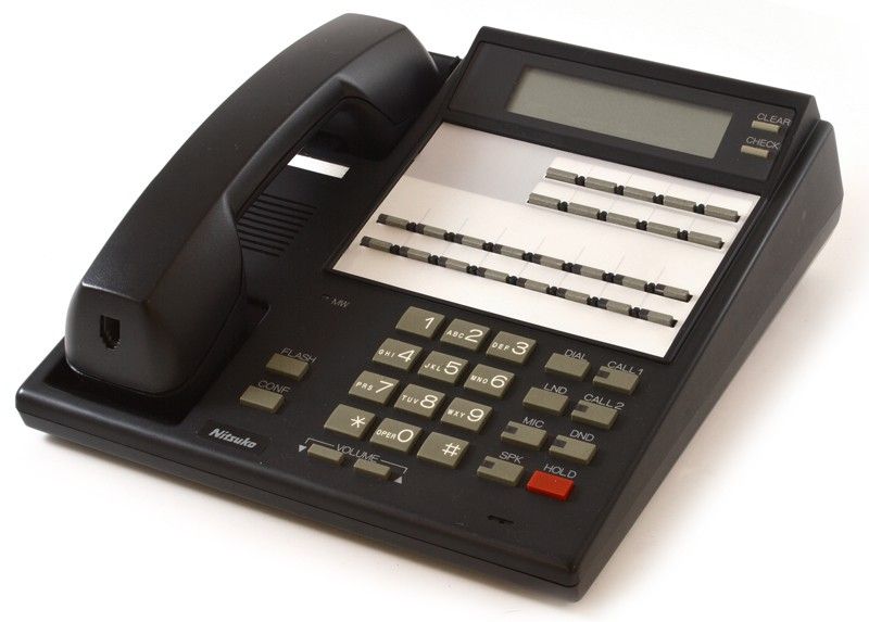 NEC Nitsuko 124i/384i DX2NA-16BTXH-LC2 Black Display Speakerphone (92573) Refurbished - NEC (Nippon Electric Company) refurbished available on PCLiquidations