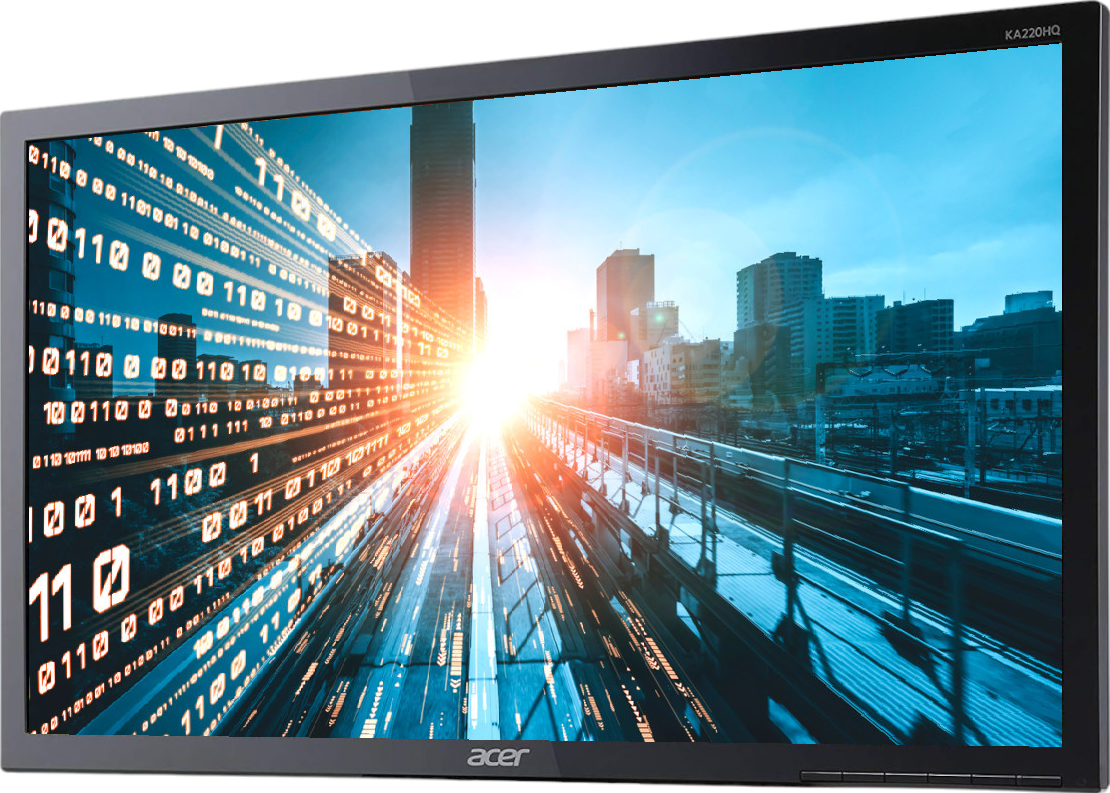 Acer KA220HQ 22'' Widescreen Monitor - No Stand - Grade B Refurbished - Acer refurbished available on PCLiquidations