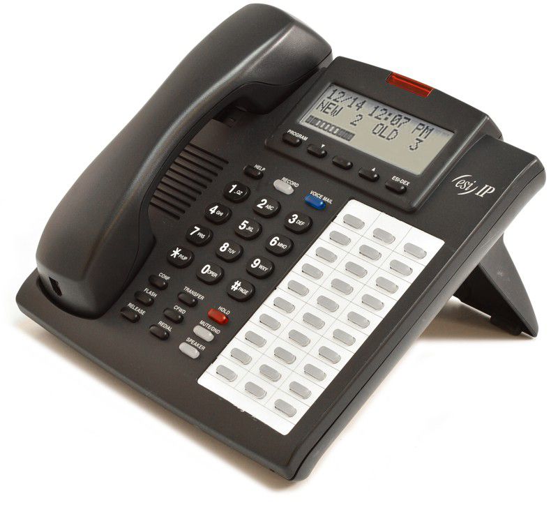 ESI Communications 48-Key H IPFP Charcoal Phone w/ Headset Jack Refurbished -  refurbished available on PCLiquidations
