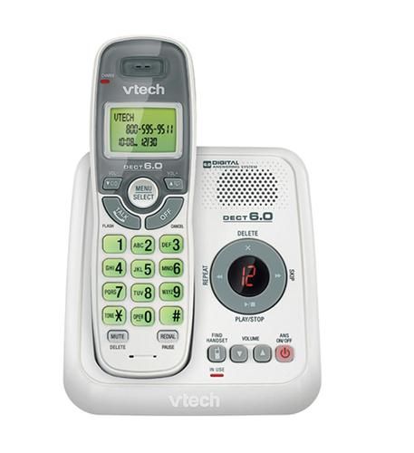 Vtech VT-CS6124 Cordless Answering System Refurbished - VTech refurbished available on PCLiquidations