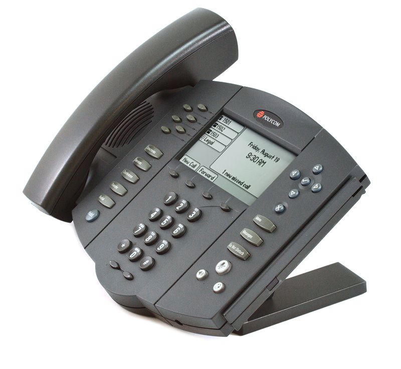 Polycom SoundPoint IP 601 Charcoal Phone (2201-11601-001) Refurbished - Polycom refurbished available on PCLiquidations