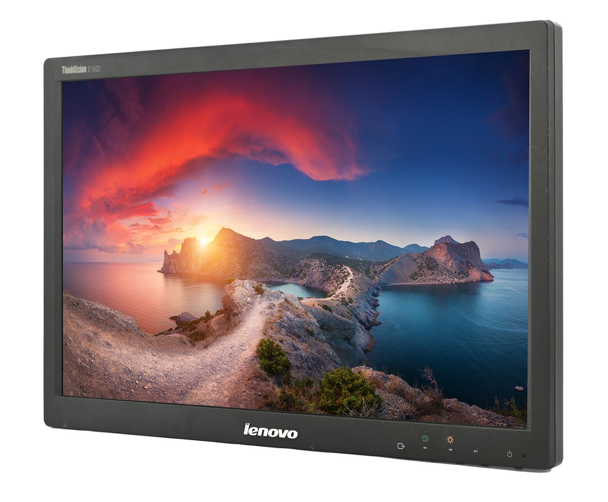 Lenovo E1922wD 18.5"" Widescreen LED LCD Monitor - No Stand - Grade A Refurbished - Lenovo refurbished available on PCLiquidations
