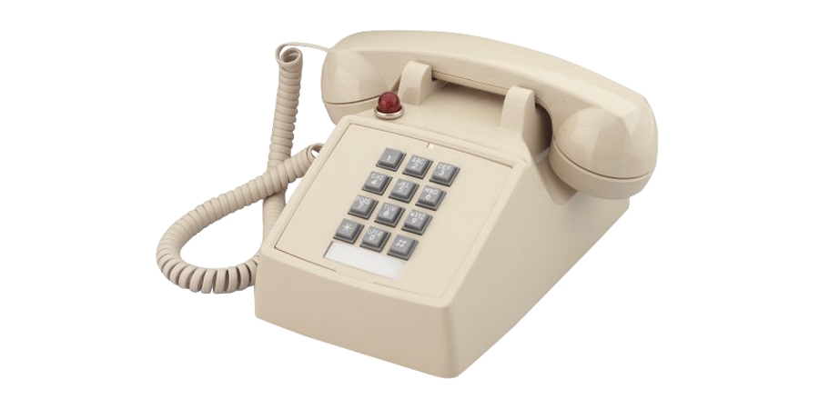 Cortelco 2500 ASH Desk Phone w/ Message Light Refurbished - Cortelco refurbished available on PCLiquidations