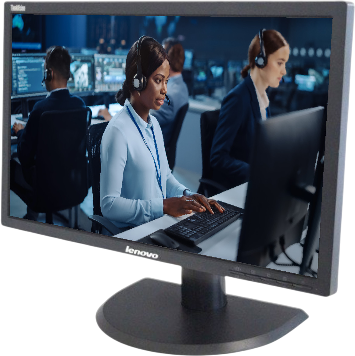 Lenovo LT2223pwC 22"" Full HD Widescreen LCD Monitor - Grade A Refurbished - Lenovo refurbished available on PCLiquidations