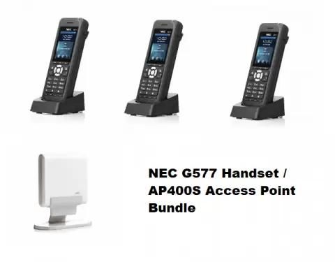 NEC SL2100 G577 Handset & AP400S Access Point Bundle - New Refurbished - NEC (Nippon Electric Company) refurbished available on PCLiquidations
