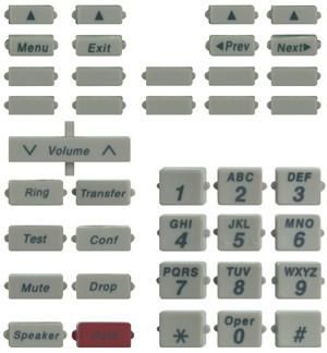 Avaya 8410 Button Set - Old Style Refurbished - Avaya refurbished available on PCLiquidations