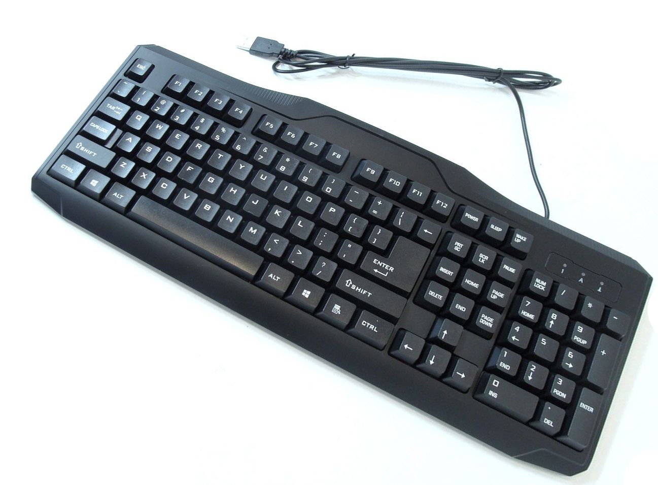 iMicro KB-US819EB 107-Key Slim Comfort Enhanced USB Keyboard Refurbished - N/A (Note: There is no well-known brand called "i refurbished available on PCLiquidations