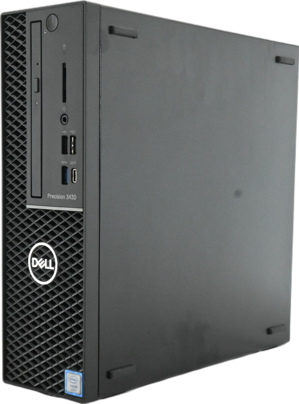 Dell Precision 3430 SFF Computer Xeon E-2124G - Windows 10 - Grade B Refurbished - Dell refurbished available on PCLiquidations