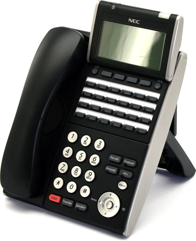 NEC Univerge DT700 ITL-24D-1 IP Display Phone (690004) - Grade B Refurbished - NEC (Nippon Electric Company) refurbished available on PCLiquidations