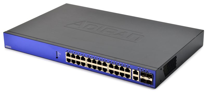 Adtran NetVanta 1234P Gen 2 24-Port 10/100 PoE Managed Switch (1702595G1) - Refurbished Refurbished -  refurbished available on PCLiquidations