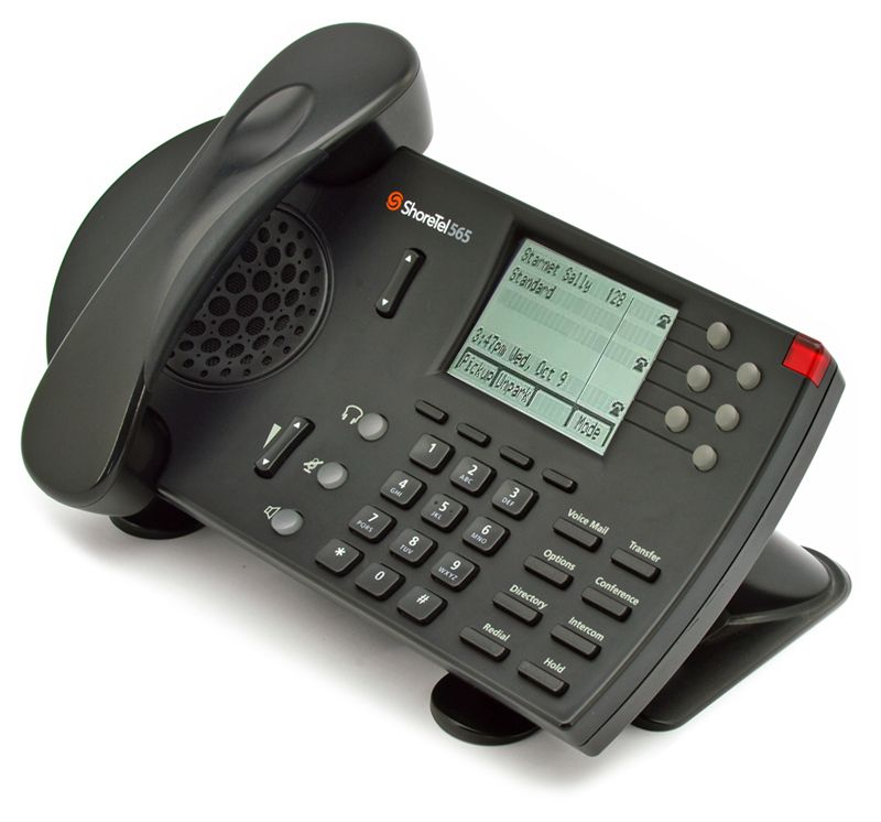 ShoreTel ShorePhone 565G Black IP Display Speakerphone - Grade B Refurbished -  refurbished available on PCLiquidations