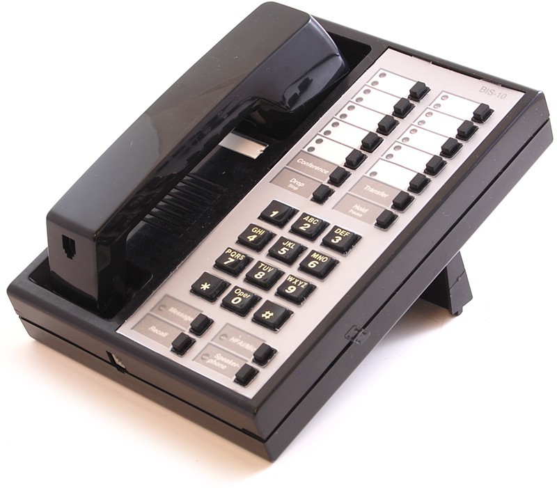 Avaya AT&T Lucent Merlin BIS 10 Black Phone - Grade B Refurbished - Avaya refurbished available on PCLiquidations