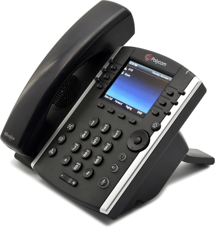 Polycom VVX 400 12-Button IP Display Speakerphone (2200-46157-025) - Grade A Refurbished - Polycom refurbished available on PCLiquidations