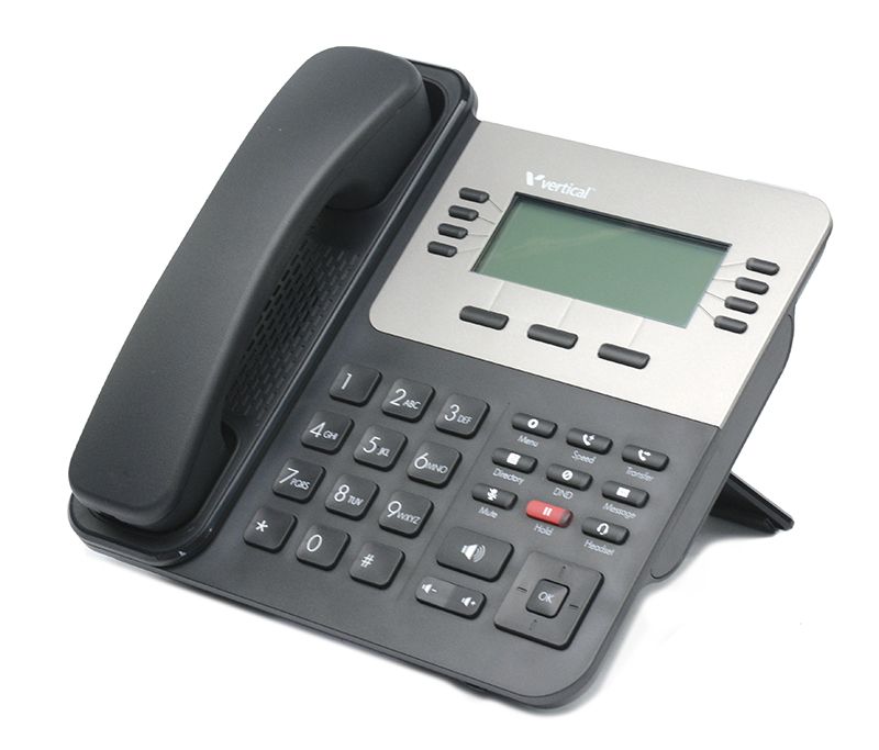 Vertical Edge 9830 Charcoal IP Display Speakerphone - Grade A Refurbished -  refurbished available on PCLiquidations