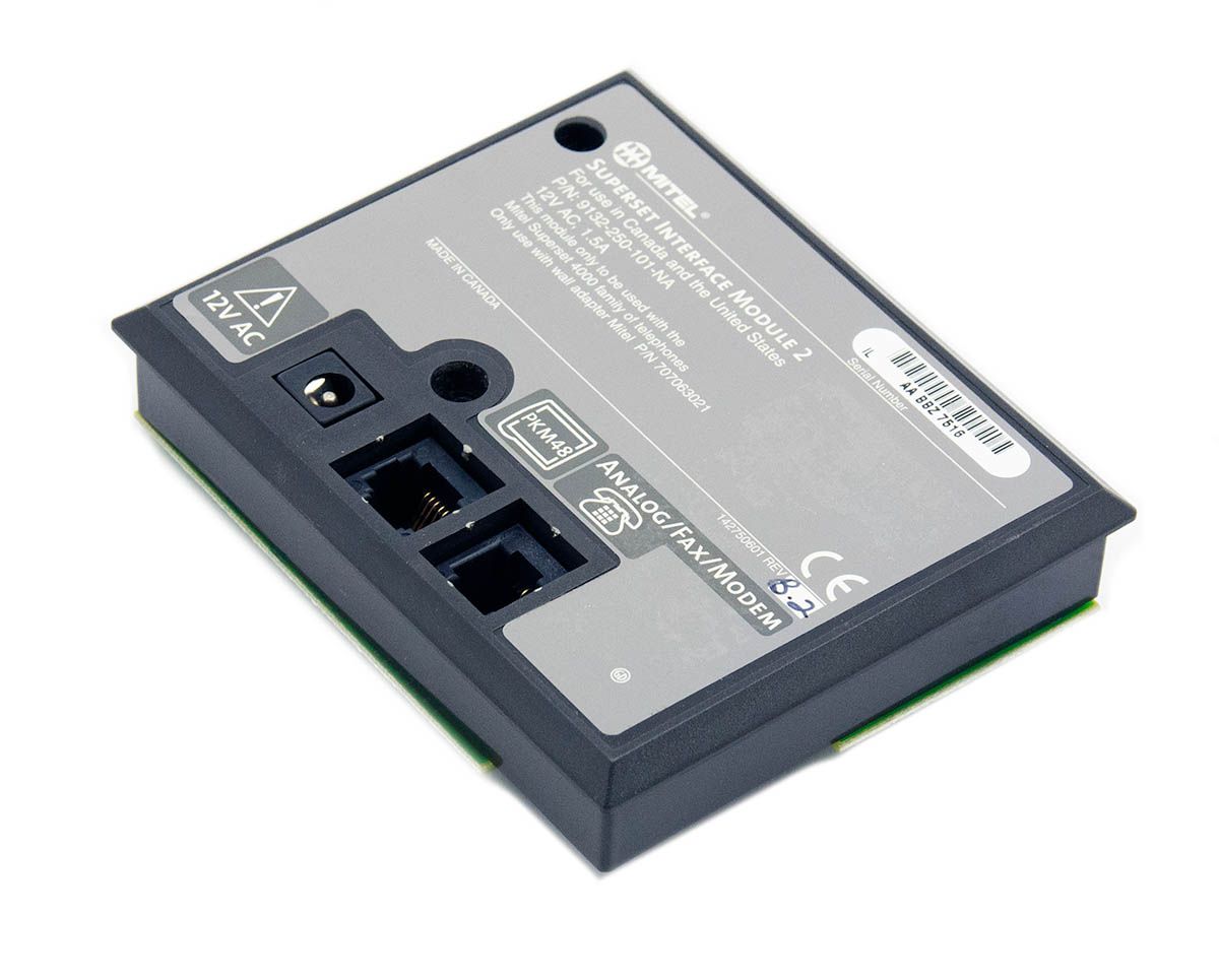 Mitel SIM 2 12V 1.5A Module (9132-250-101-NA) - Grade A Refurbished - Mitel refurbished available on PCLiquidations