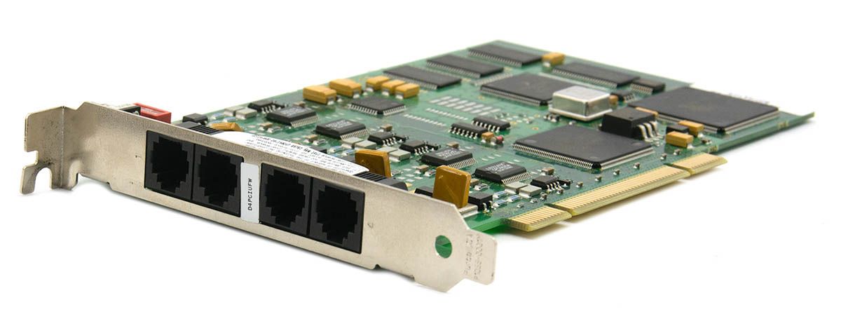Dialogic D4PCIUFW PCI Media Voice Fax Board Module Refurbished -  refurbished available on PCLiquidations