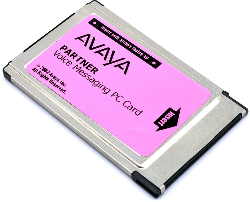 Avaya Partner Small Voice Messaging PC Card Voicemail R2.0 Refurbished - Avaya refurbished available on PCLiquidations