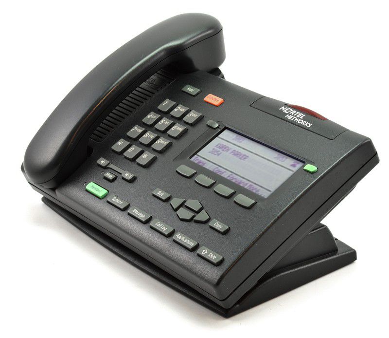 Nortel M3903 Charcoal Digital Display Phone (Release 1) - Grade A Refurbished -  refurbished available on PCLiquidations
