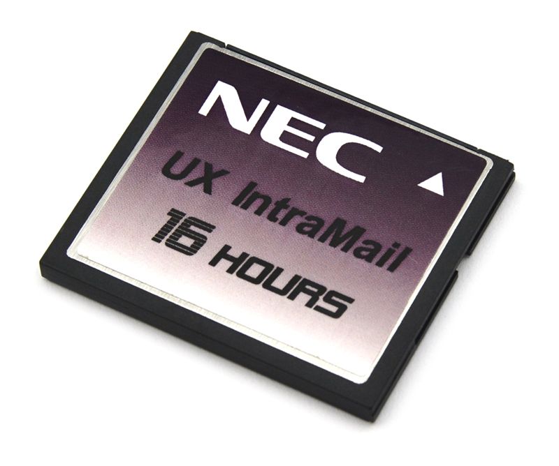 Buy NEC UX5000 Intramail 4-Port/16-Hour Voicemail (0910508) - Refurbished Refurbished - $253.50 NEC UX5000 Intramail 4-Port/16-Hour Voicemail (0910508) - Refurbished Refurbished - NEC (Nippon Electric Company) refurbished available on PCLiquidations