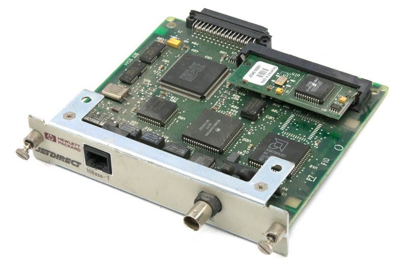 HP J2546 JetDirect Card 10Base-T Refurbished - Hewlett-Packard (ou HP en abrégé) refurbished available on PCLiquidations