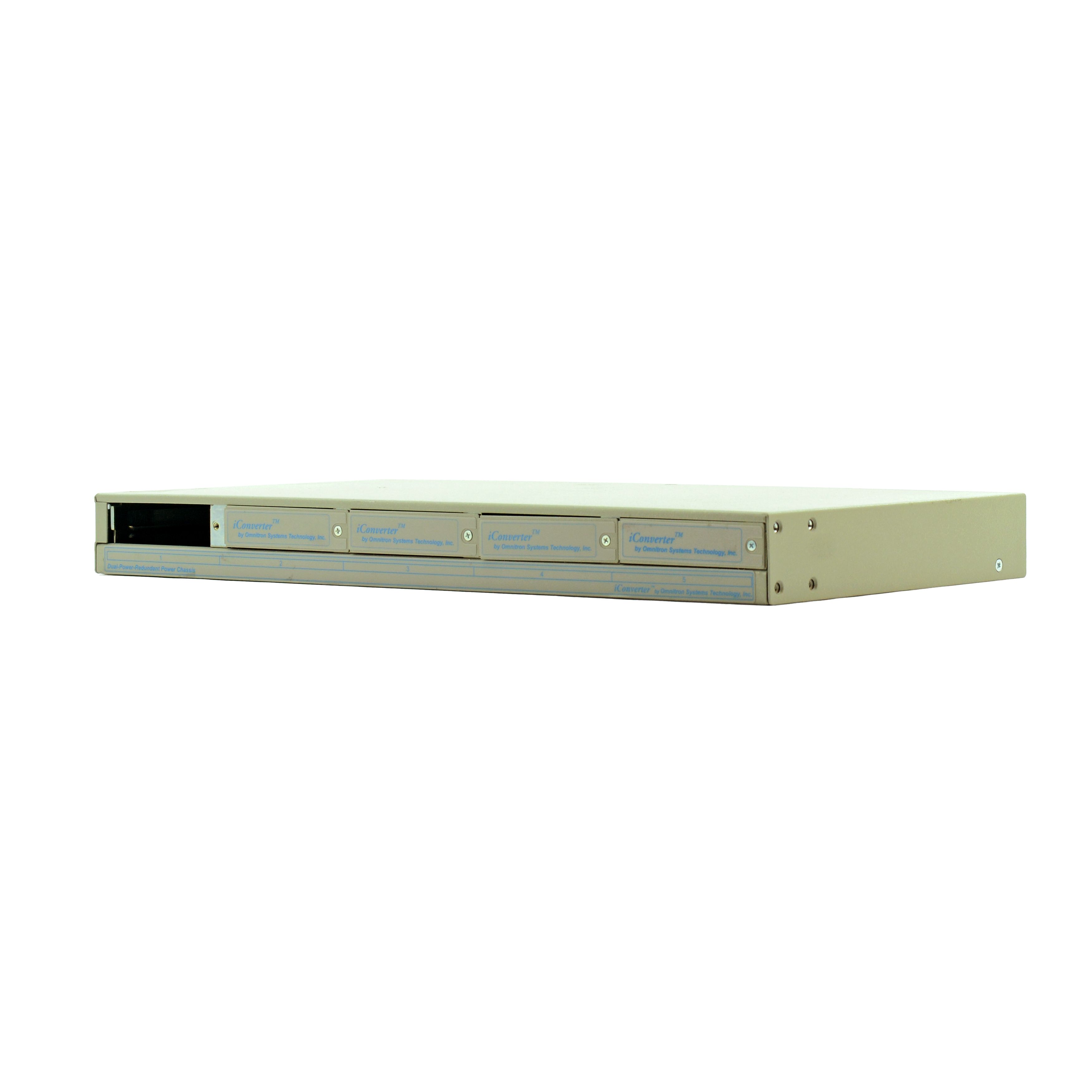 Omnitron Systems iConverter 5-Module Dual-Power Redundant Power Chassis Refurbished -  refurbished available on PCLiquidations