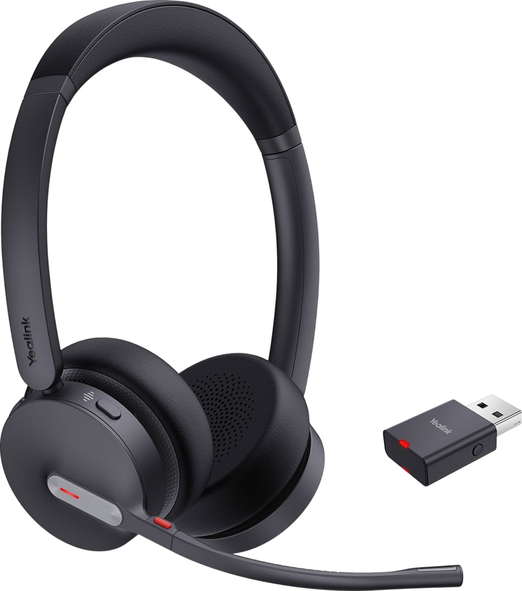 Yealink WH64 Hybrid Dual Teams  DECT and Bluetooth Headset Refurbished - Yealink refurbished available on PCLiquidations