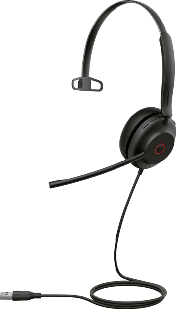 Yealink UH35 Mono Teams Wired USB Headset Refurbished - Yealink refurbished available on PCLiquidations