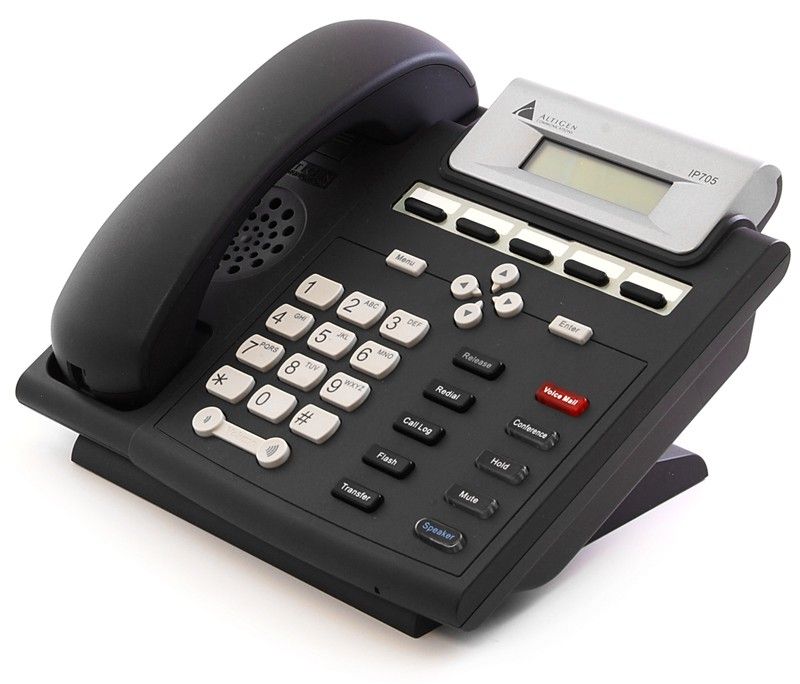 Altigen IP705 Charcoal IP Display Speakerphone - Grade A Refurbished -  refurbished available on PCLiquidations