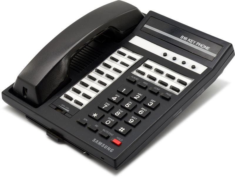 Samsung 816 Prostar Black Non-Display Speakerphone Refurbished - Samsung refurbished available on PCLiquidations