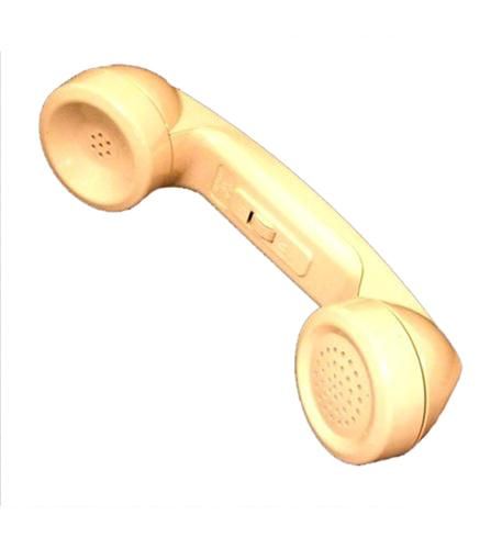 Cortelco 2500/2554 Handset w/Volume Control - Beige New Refurbished - Cortelco refurbished available on PCLiquidations