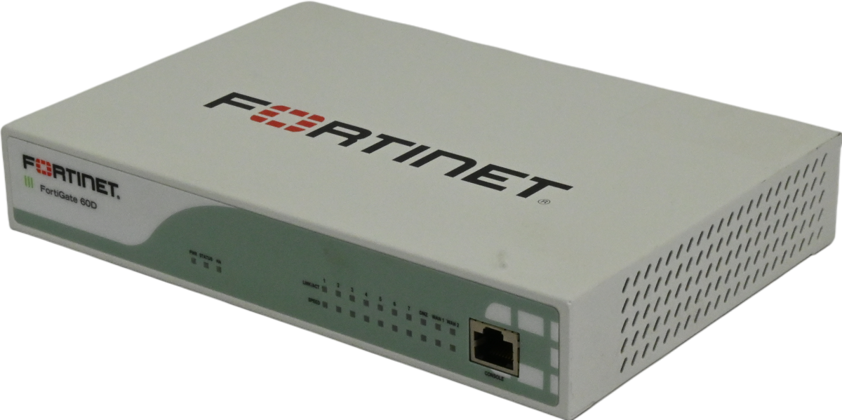 Fortinet Fortigate 60D 10-Port 10/100/1000 Manageable Network VPN Security Firewall - Refurbished Refurbished - Fortinet refurbished available on PCLiquidations
