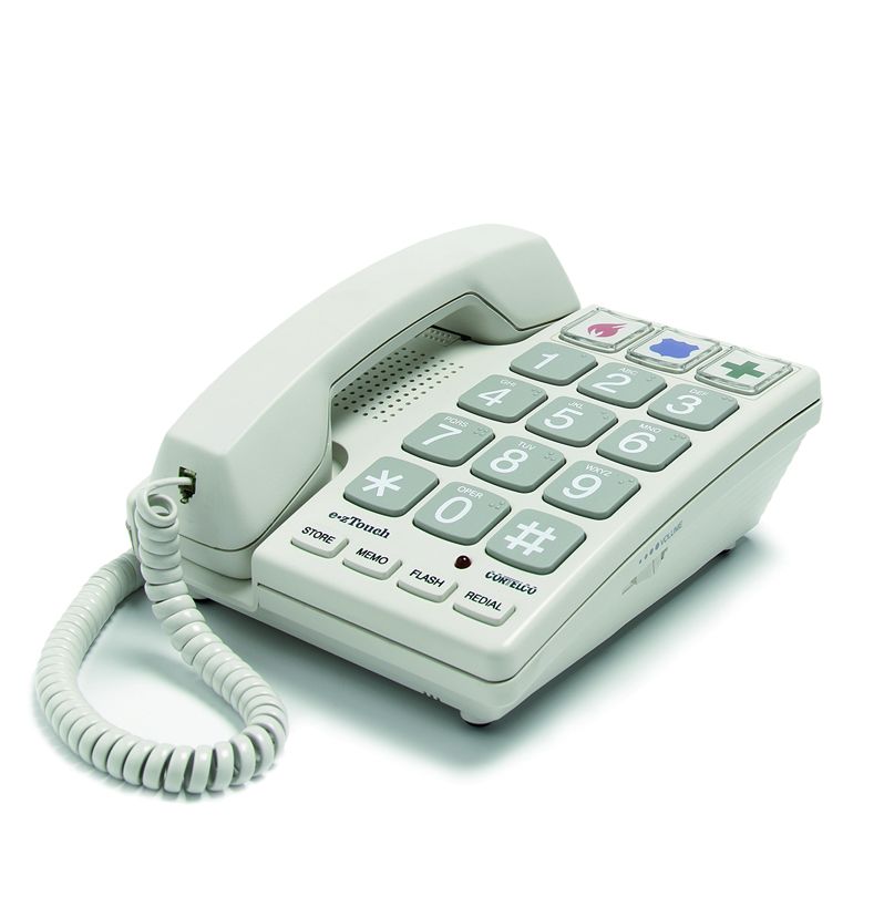 Cortelco 2400 ez-Touch Big Button Phone Refurbished - Cortelco refurbished available on PCLiquidations