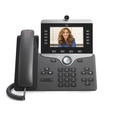 Cisco CP 8845 Black IP Phone with Multiplatform Firmware (3PCC) - Grade A Refurbished - Cisco Systems Inc. refurbished available on PCLiquidations